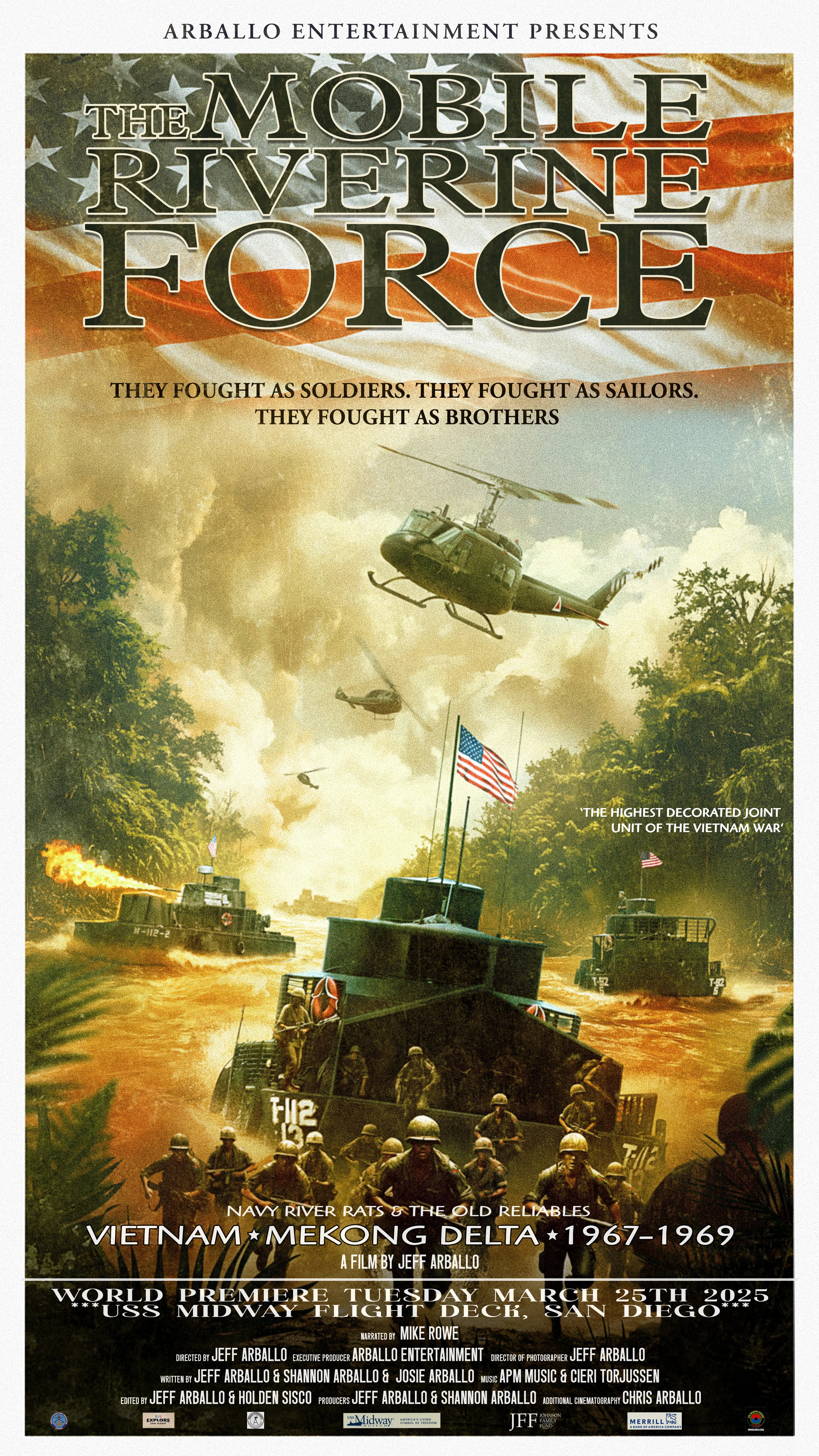 The Mobile Riverine Force – Official Movie Poster (18” x 24”)